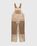 Carhartt WIP – Double Knee Bib Overall Dust Hamilton Brown - Pants - Brown - Image 1