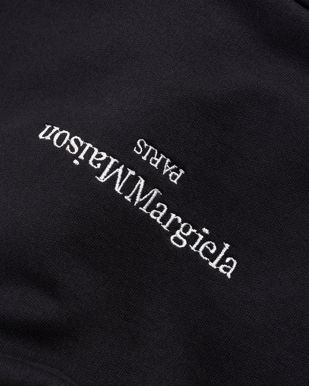Maison Margiela – Logo Hoodie Black - Sweats - Black - Image 9