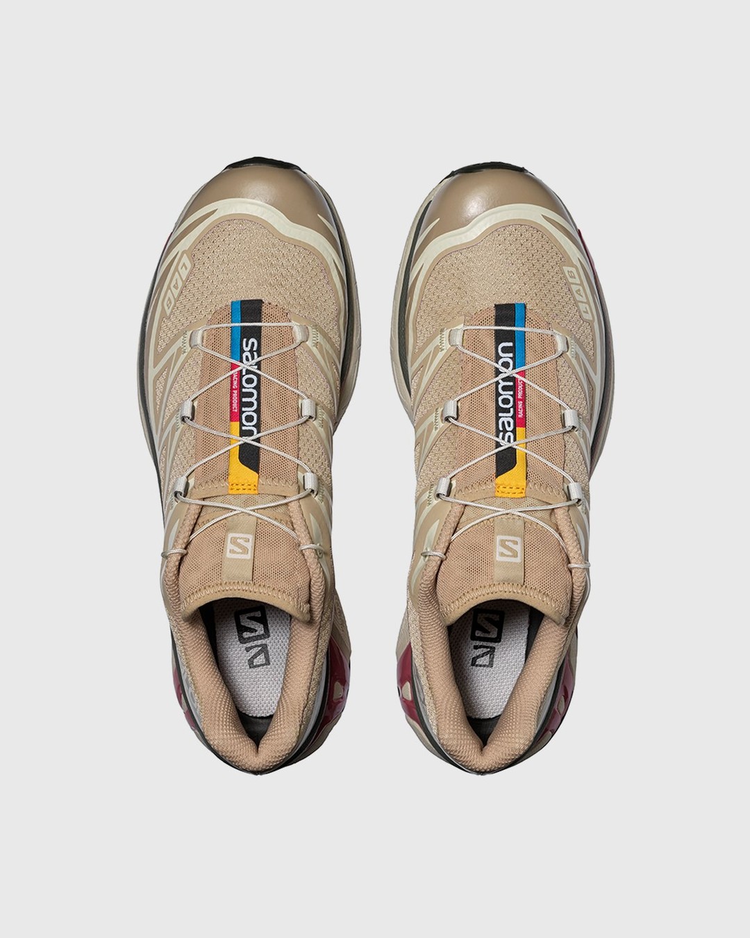 Salomon – XT-6 Advanced Safari - Sneakers - Beige - Image 4