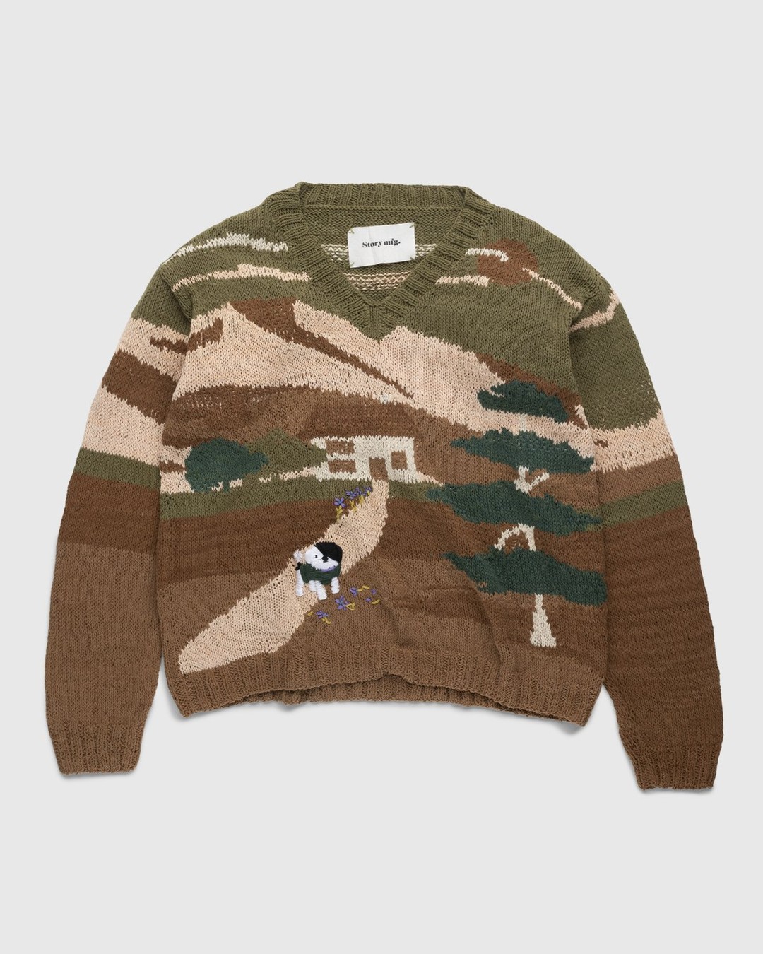 Story mfg. – Keeping Jumper Sweet Home - Knitwear - Brown - Image 1