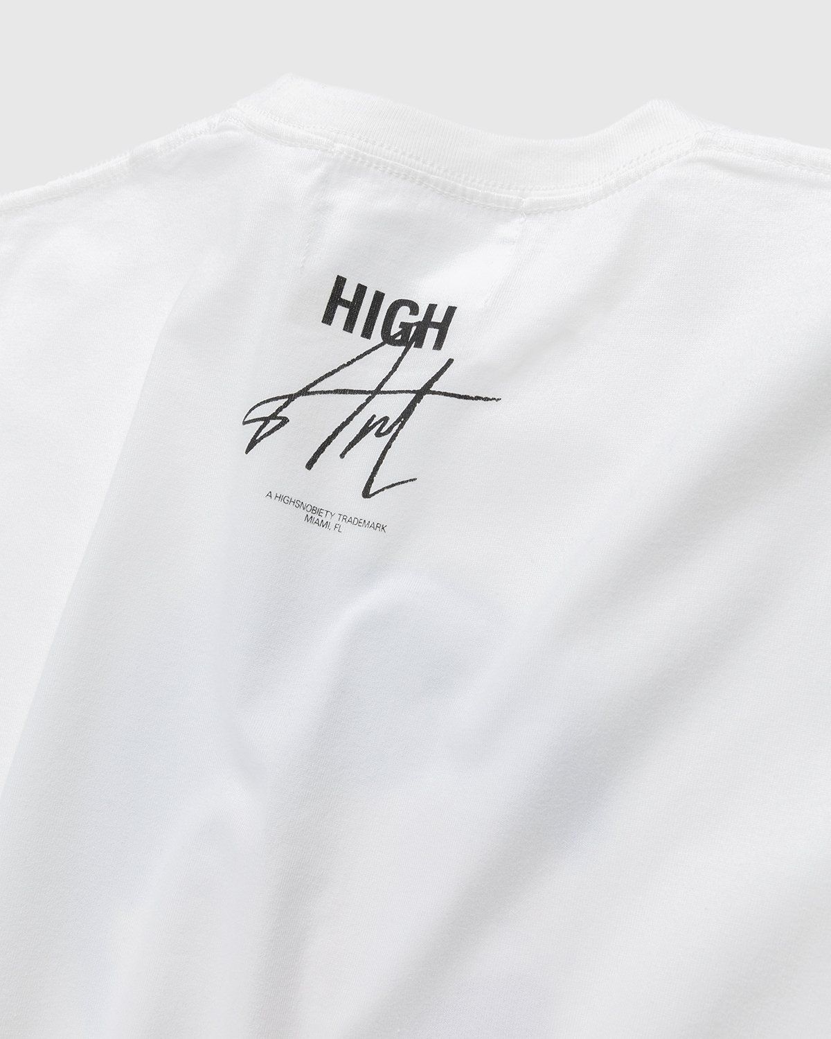 Nanzuka x Roby x Highsnobiety – Graphic T-Shirt White - T-Shirts - White - Image 3