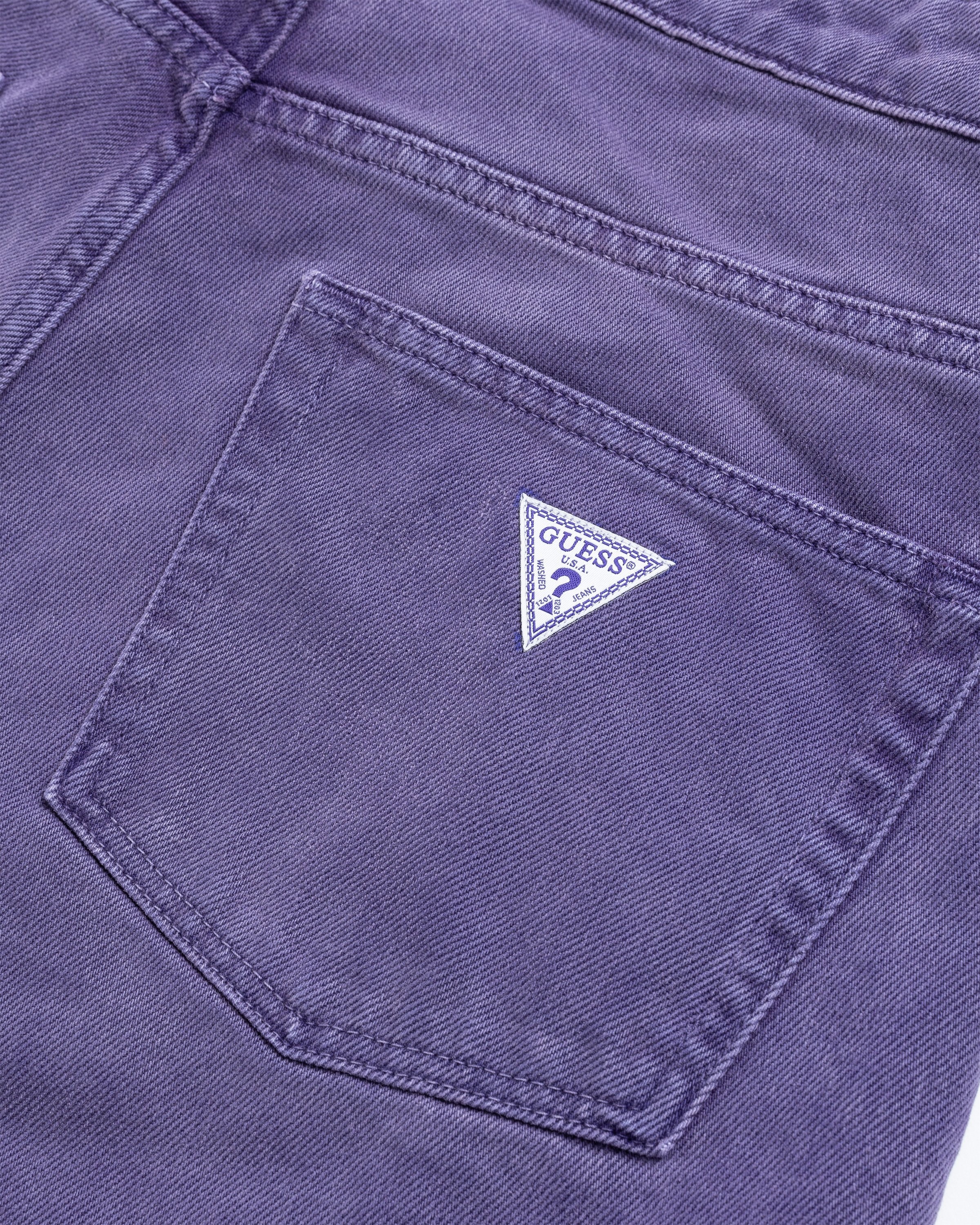 Guess USA Vintage Denim Short Purple Highsnobiety Shop