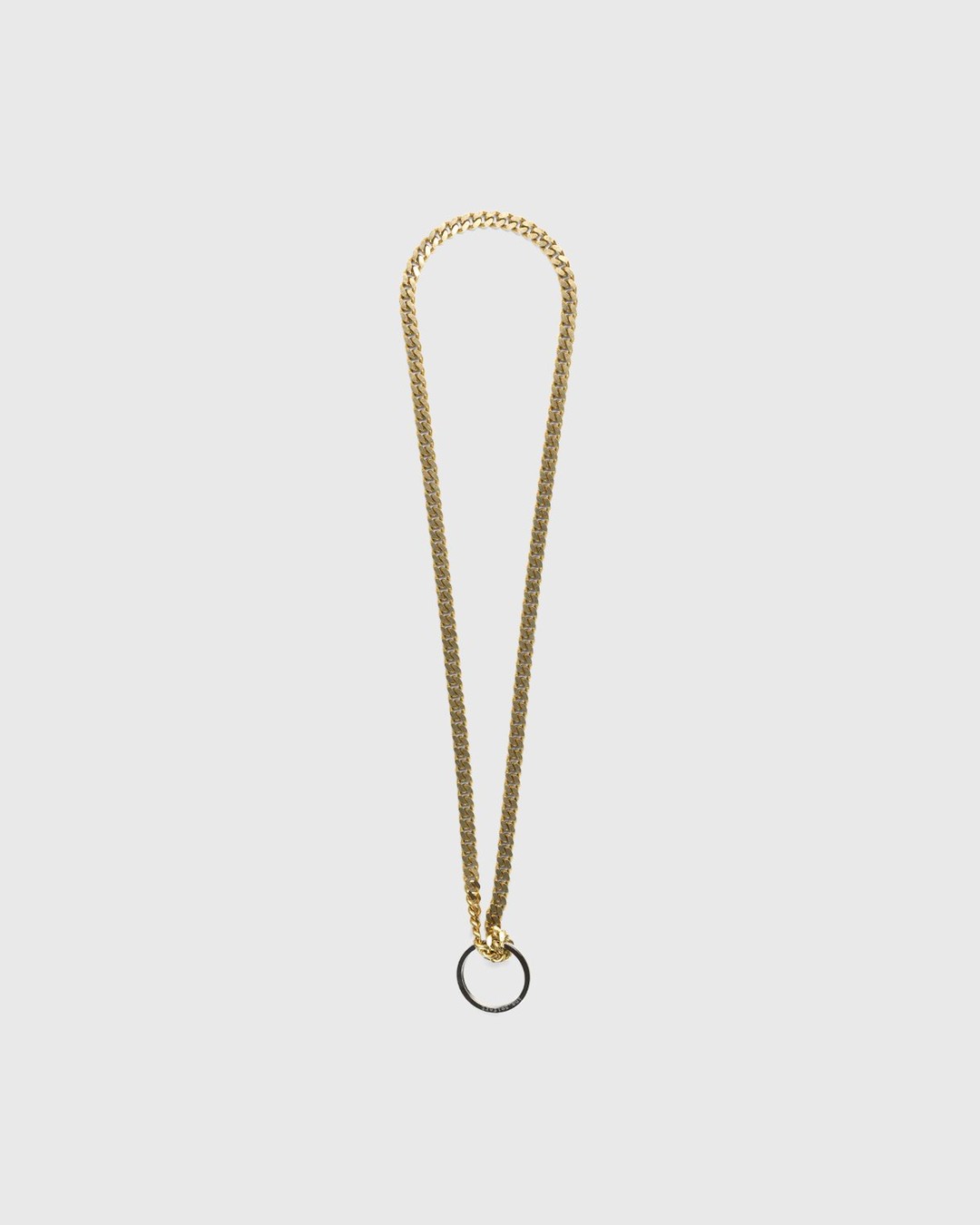 Ina Seifart – Keychain Panzer Long Brass - Keychains - Gold - Image 1