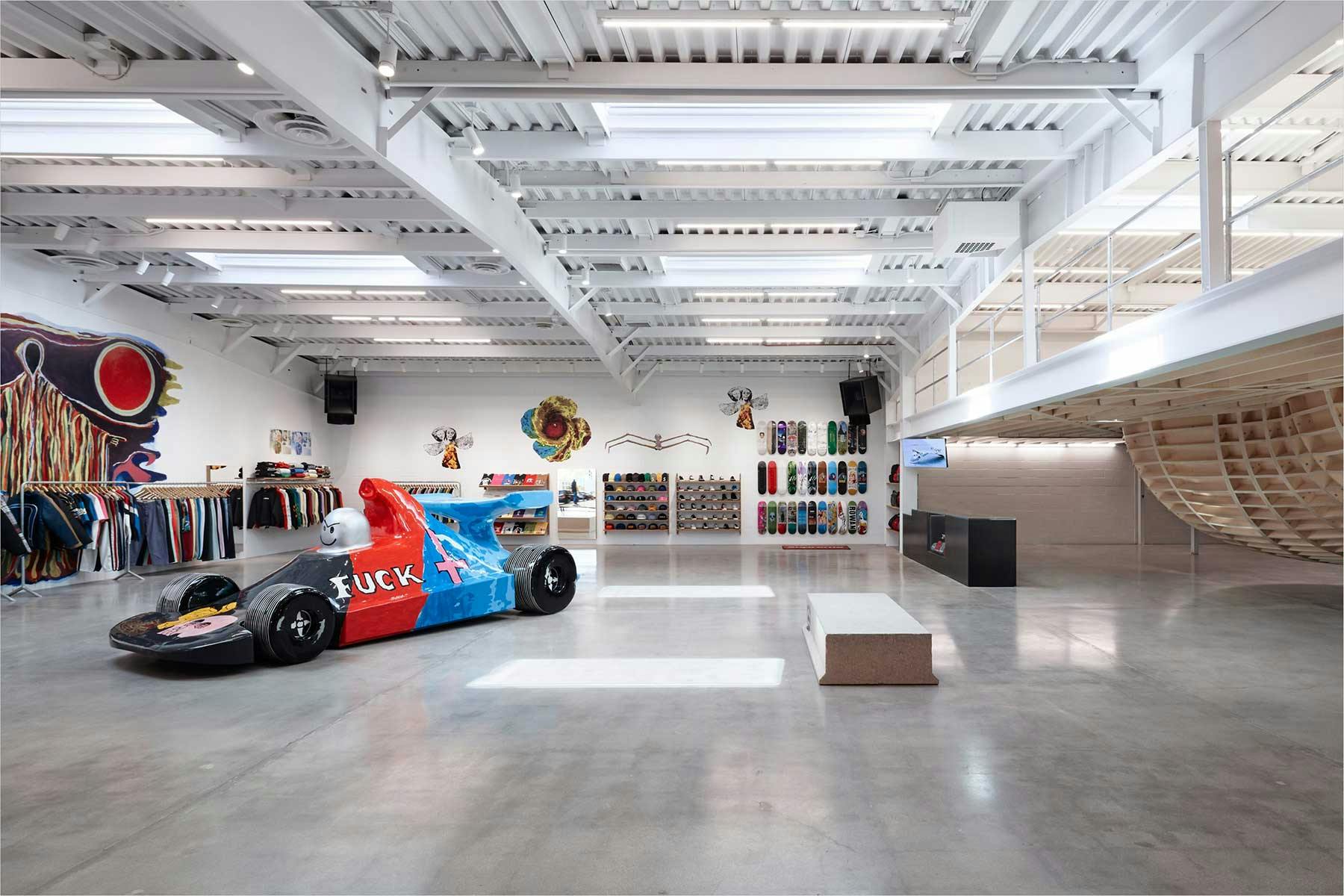 Supreme's LA Store Moves Inside Tower Records' Old Building