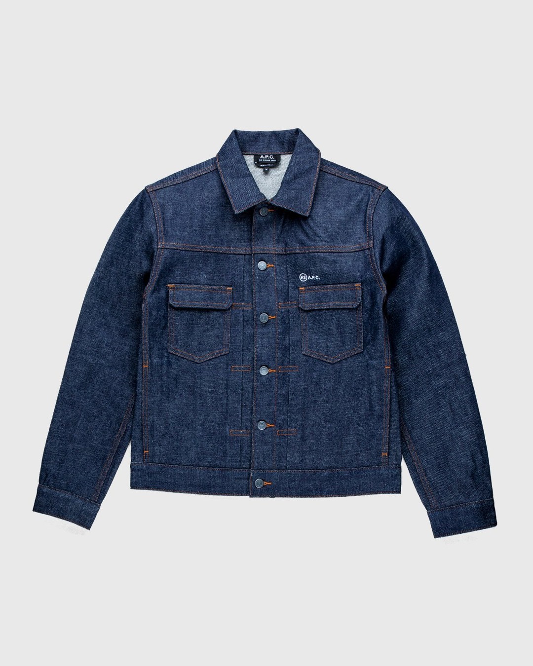 Apc denim jacket mens on sale