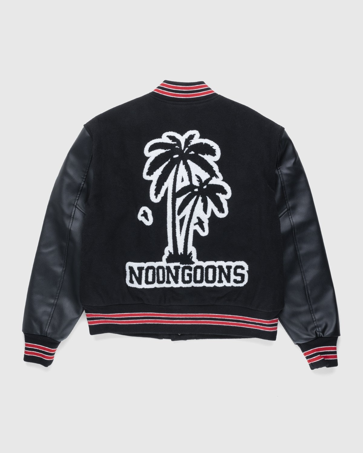 Noon Goons – Skyline Varsity Jacket Black - Outerwear - Black - Image 2