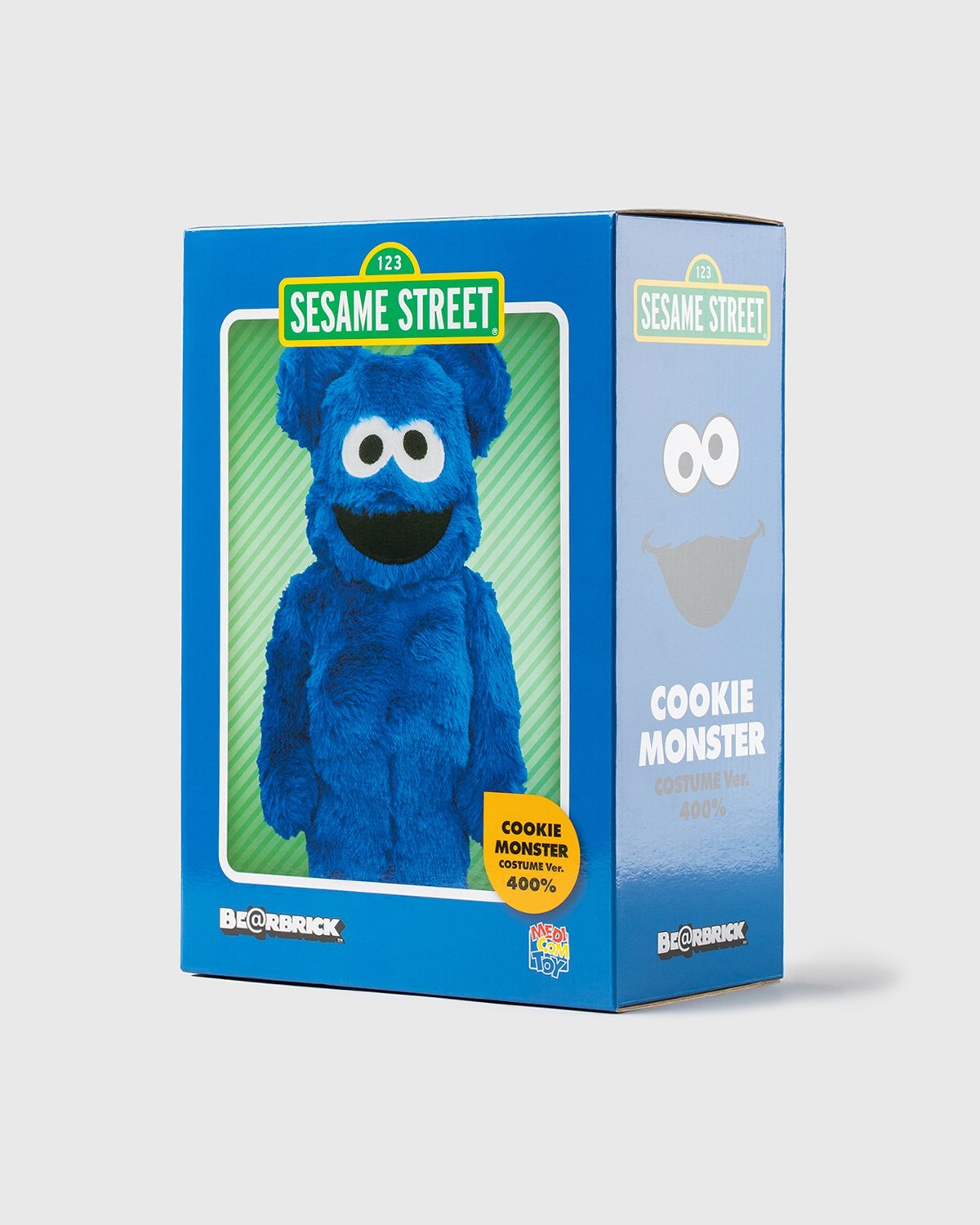 Medicom – Be@rbrick Cookie Monster Costume 400% Blue - Art & Collectibles - Blue - Image 4