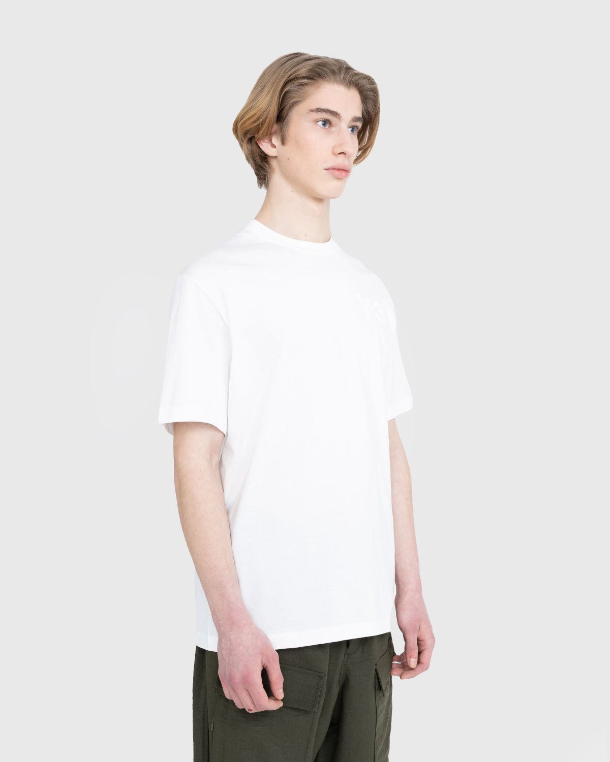 Y-3 – CL C T-Shirt - Tops - White - Image 4