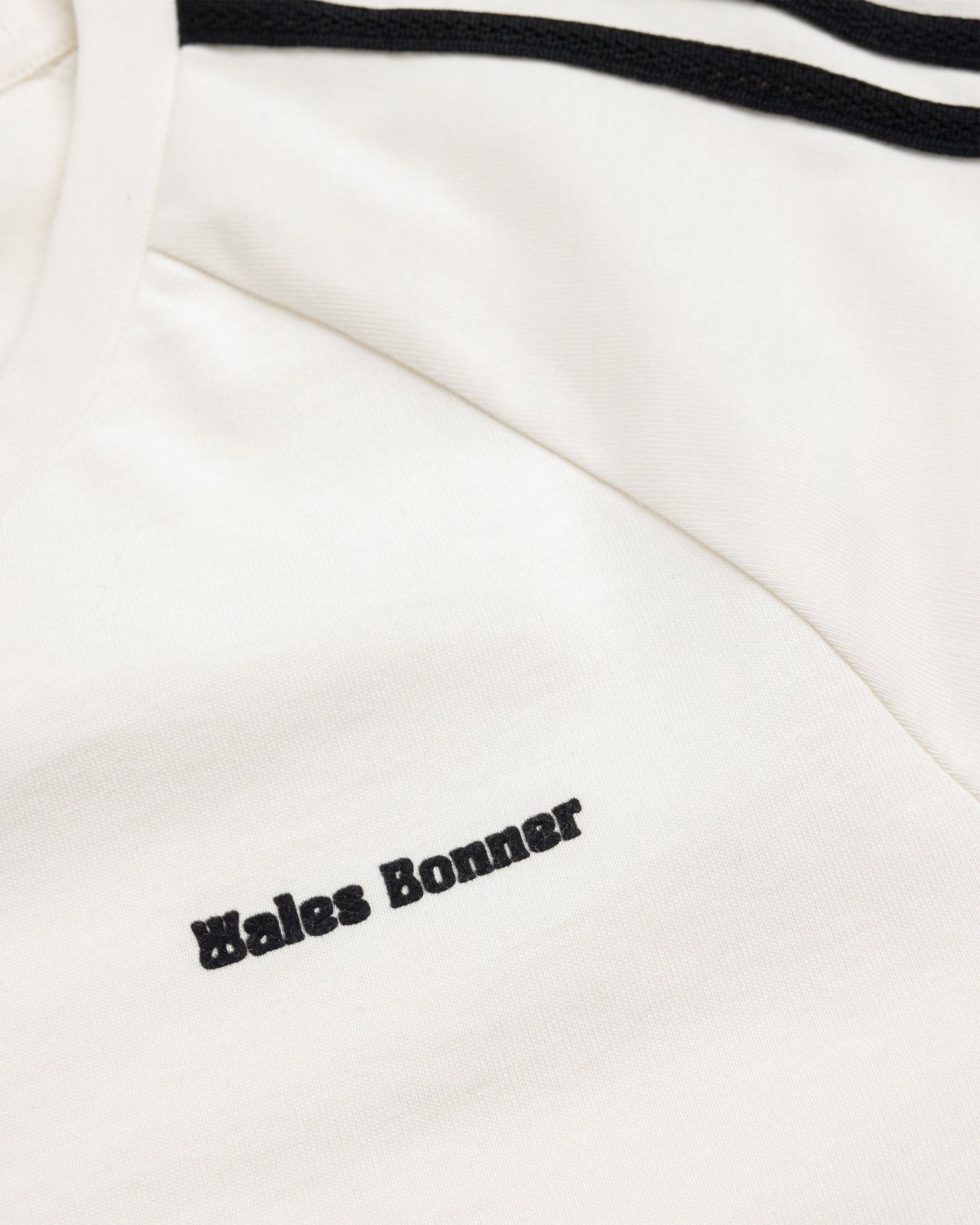 Adidas x Wales Bonner – Organic Cotton Tee Chalk White - T-shirts - White - Image 6