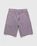 Carhartt WIP – Single Knee Short Razzmic Faded - Shorts - Red - Image 1