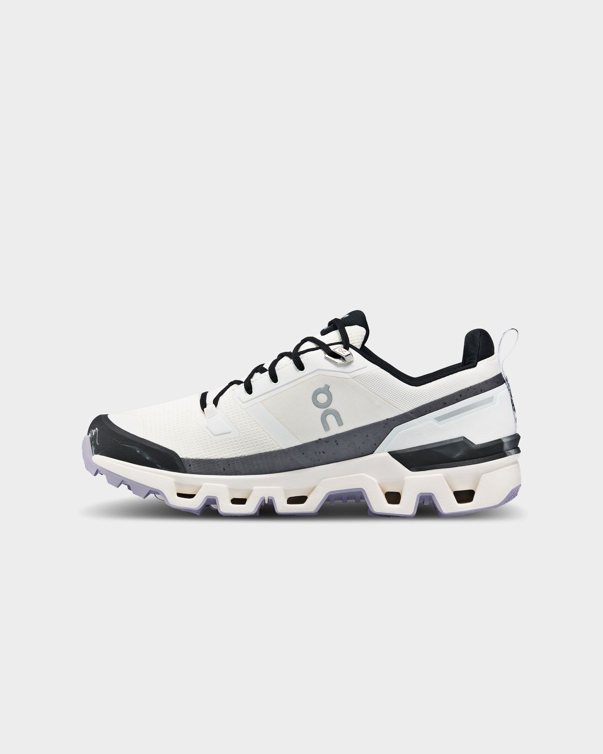 On – Cloudwander Waterproof High Alpine Ivory/Black - Sneakers - Grey - Image 2