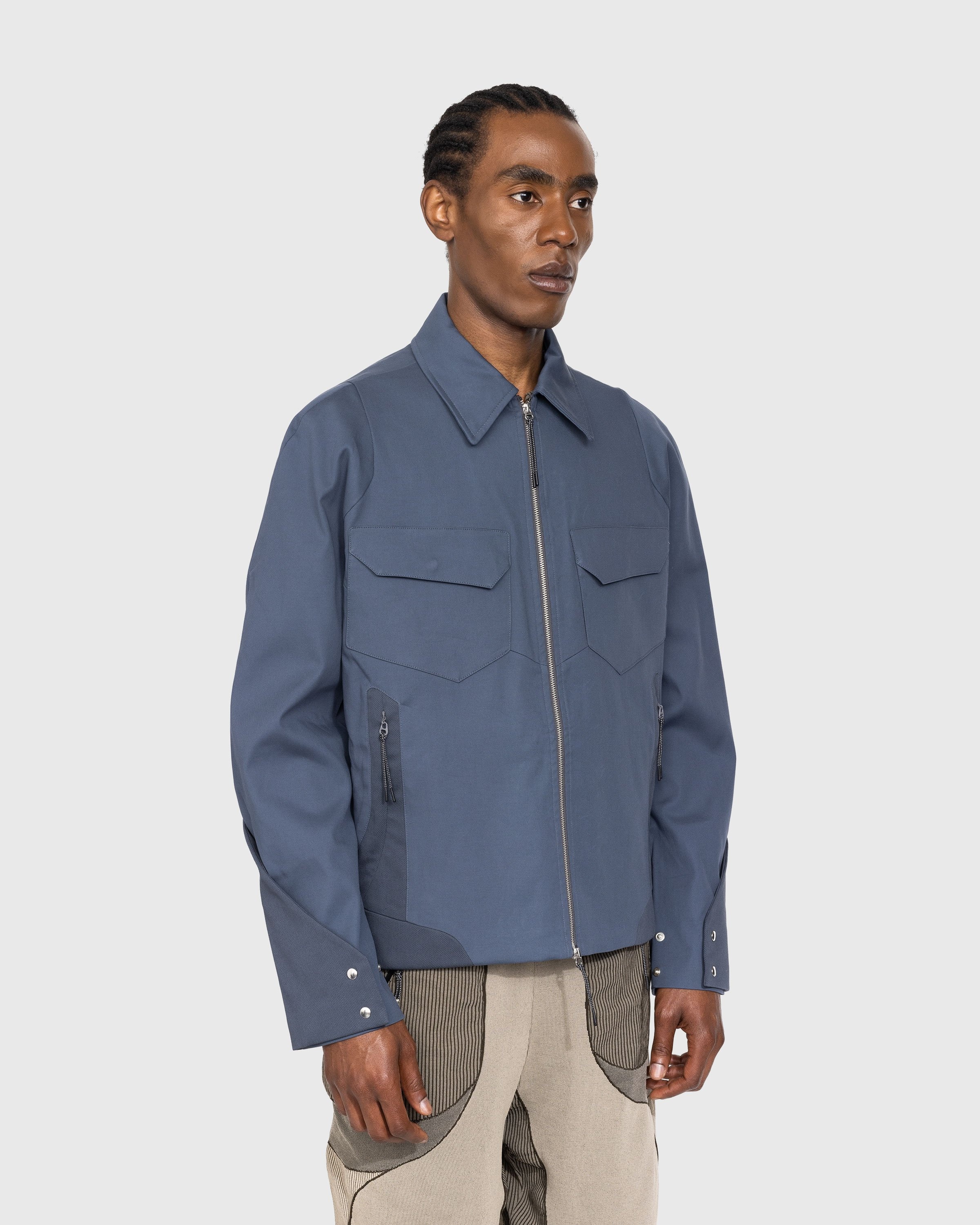 _J.L-A.L_ – Delwa Jacket Blue - Outerwear - Blue - Image 2