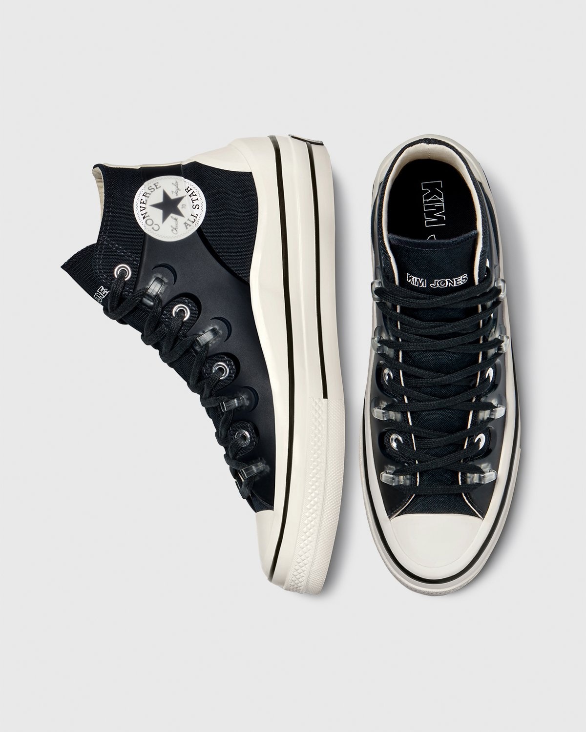 Converse x Kim Jones – Chuck 70 Utility Wave Black/Egret - Sneakers - Black - Image 4
