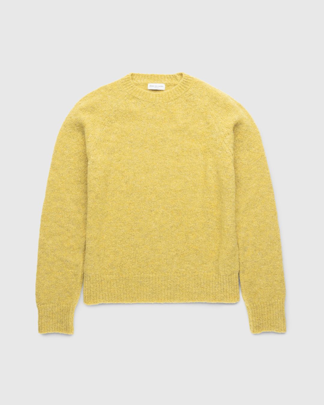 Dries van Noten Melbourne Knit Yellow Highsnobiety Shop
