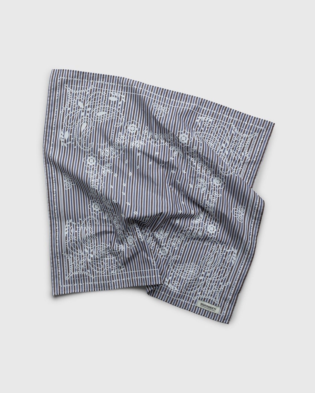 Highsnobiety – Shirting Bandana Brown - Scarves - Brown - Image 4