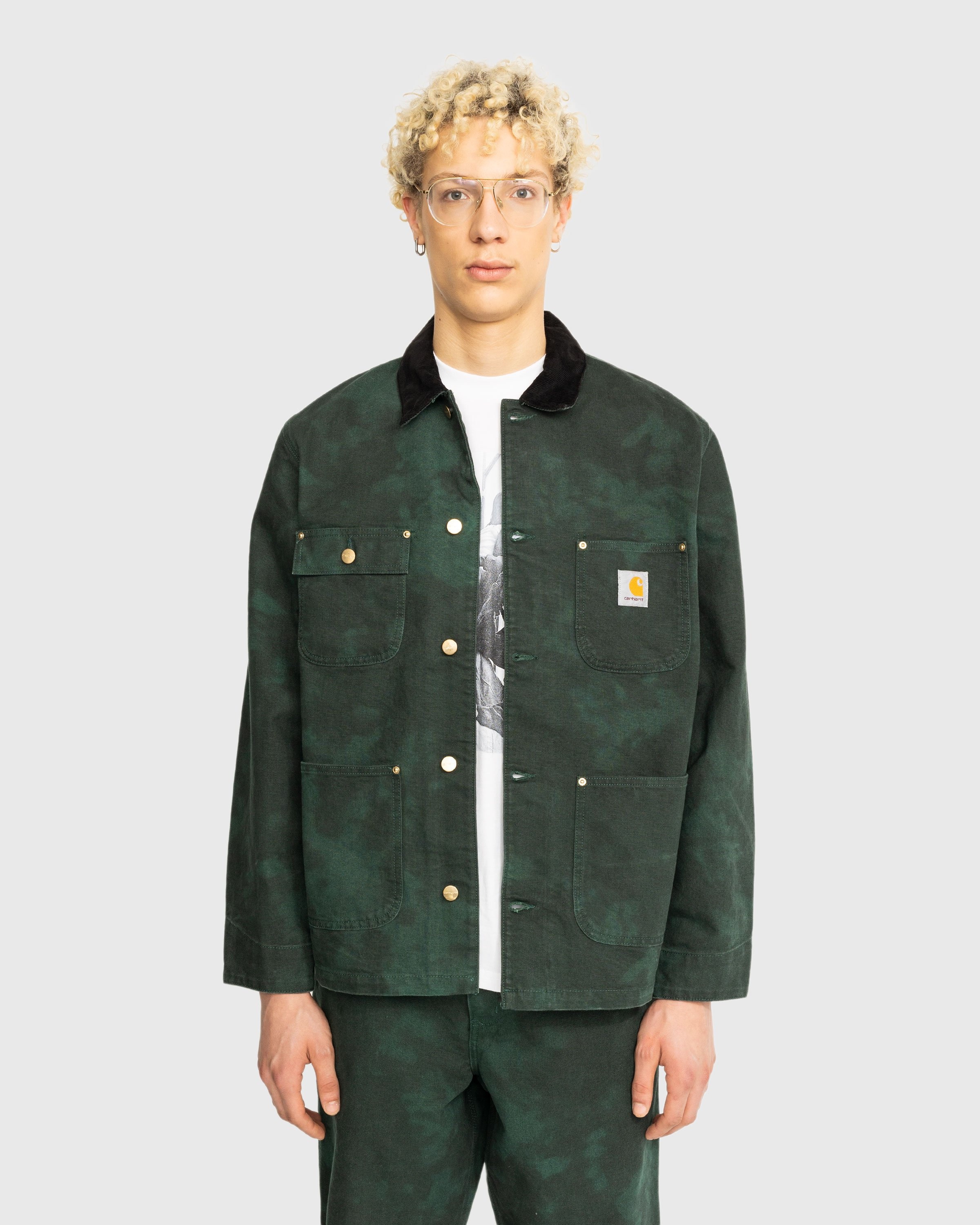 Carhartt WIP OG Chore Chromo Coat Treehouse Green Highsnobiety