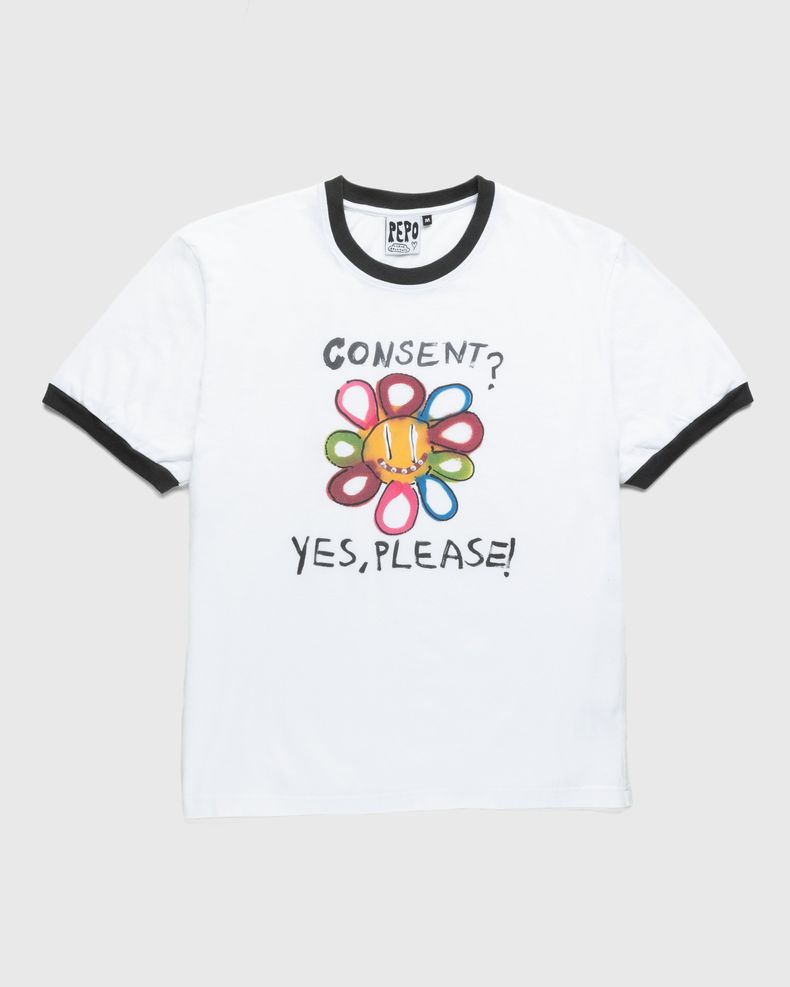 Carne Bollente – Consent? Yes, Please! T-Shirt White