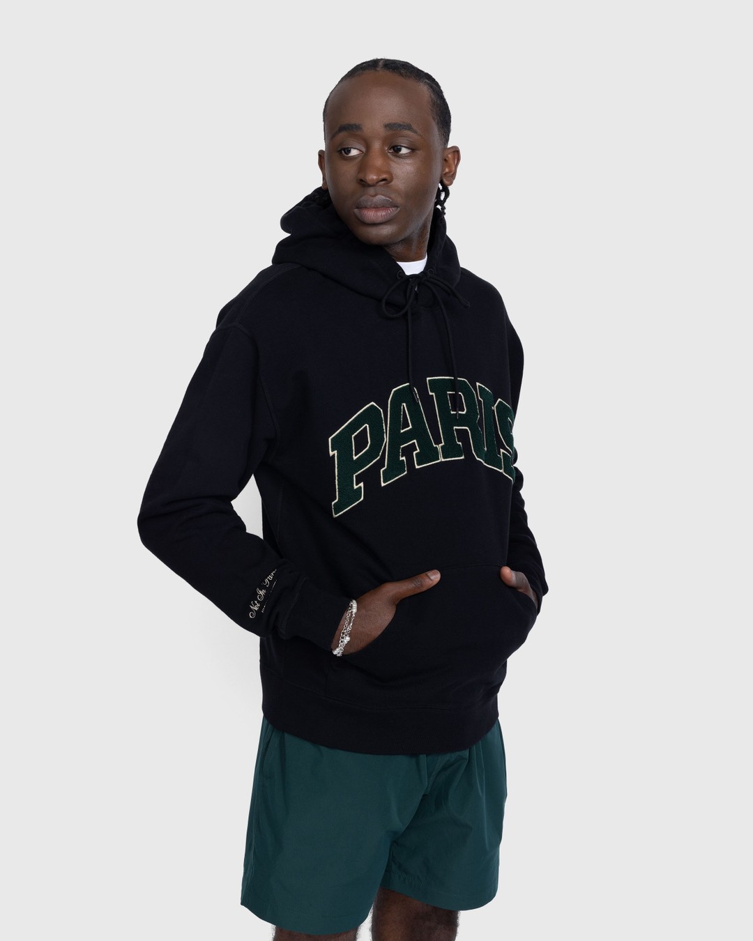 Highsnobiety – Not in Paris 5 Hoodie Black - Sweats - Black - Image 3