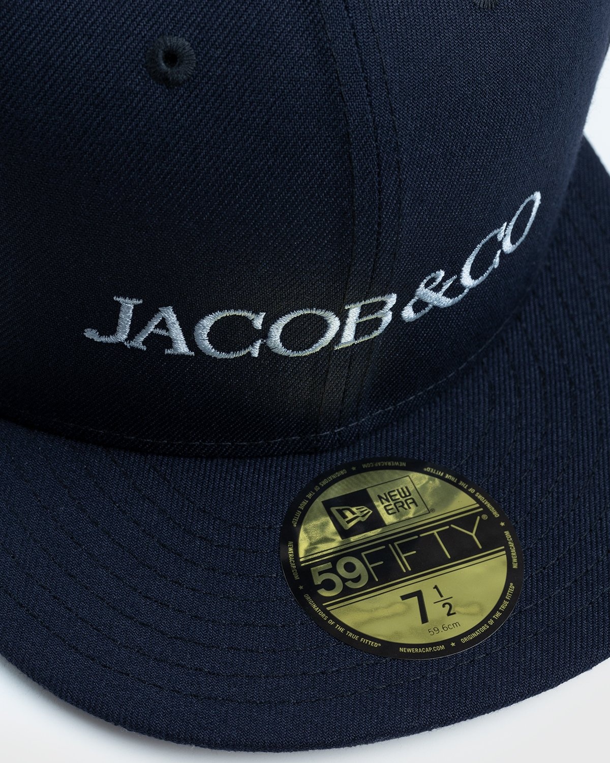 Jacob & Co. x Highsnobiety – Logo Cap Navy - Caps - Blue - Image 7