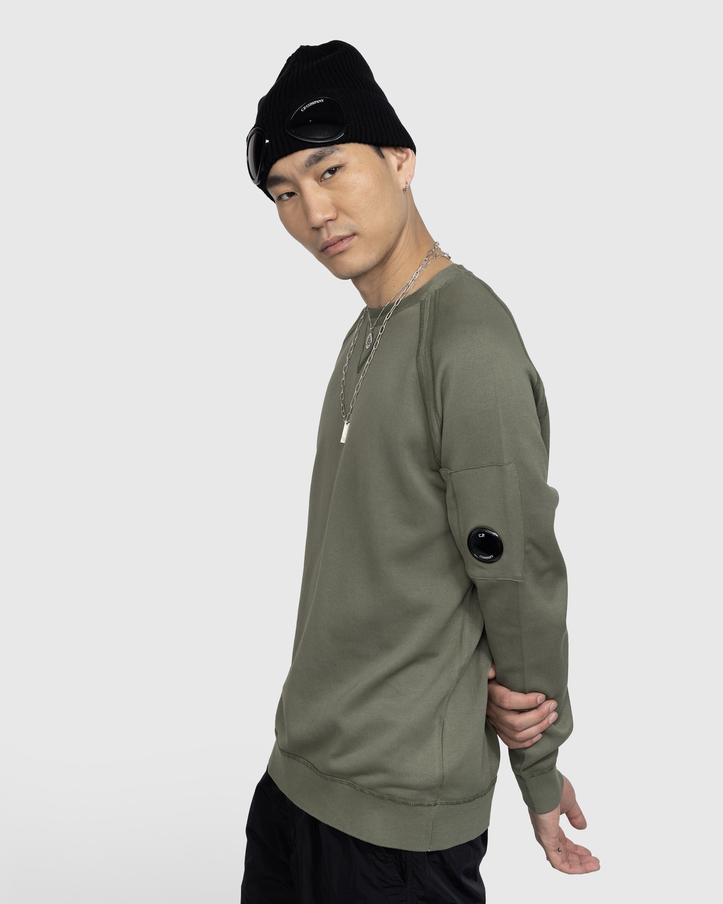 Cp company crew neck sweatshirt store