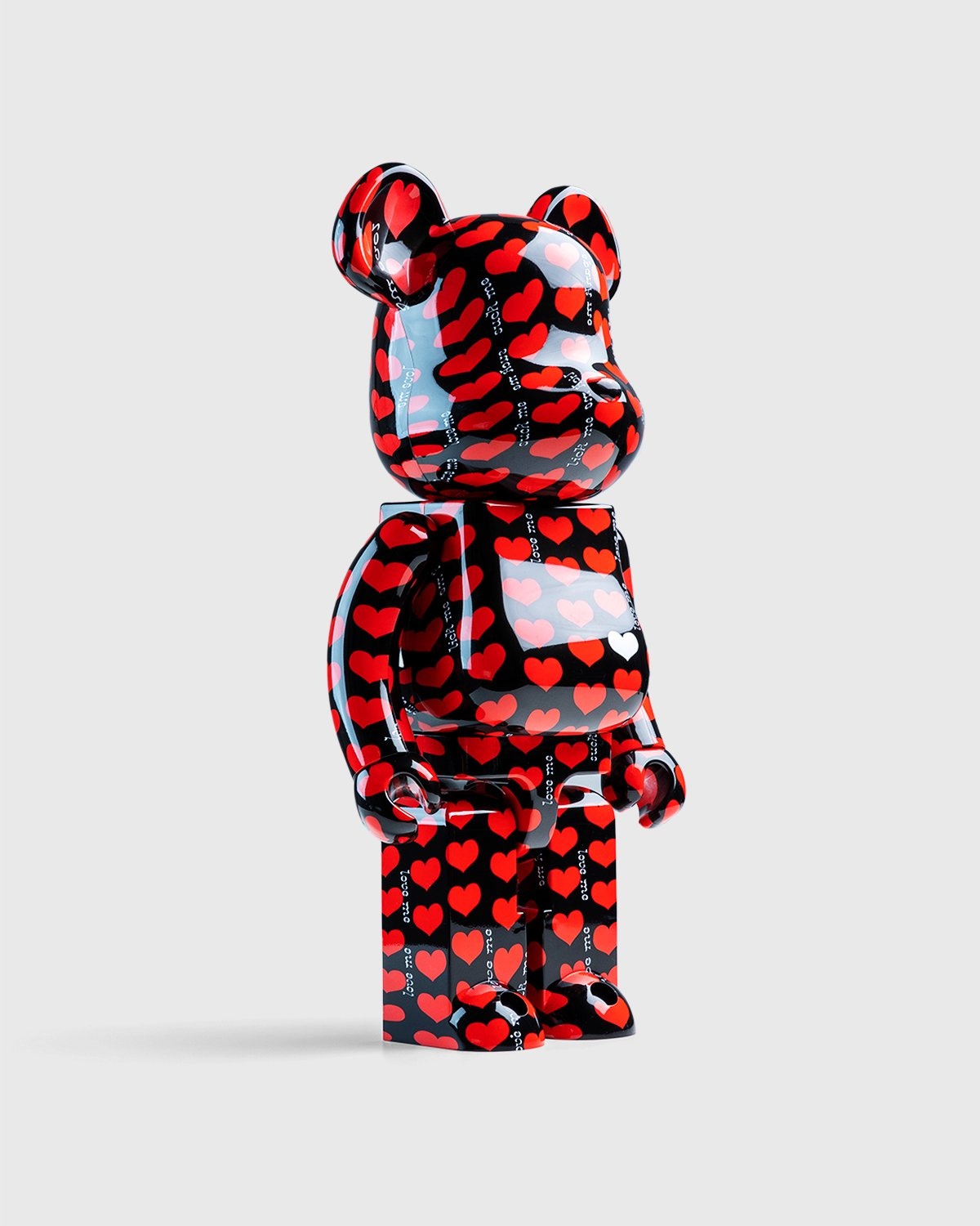 Medicom – Be@rbrick Black Heart 1000% - Toys - Black - Image 3