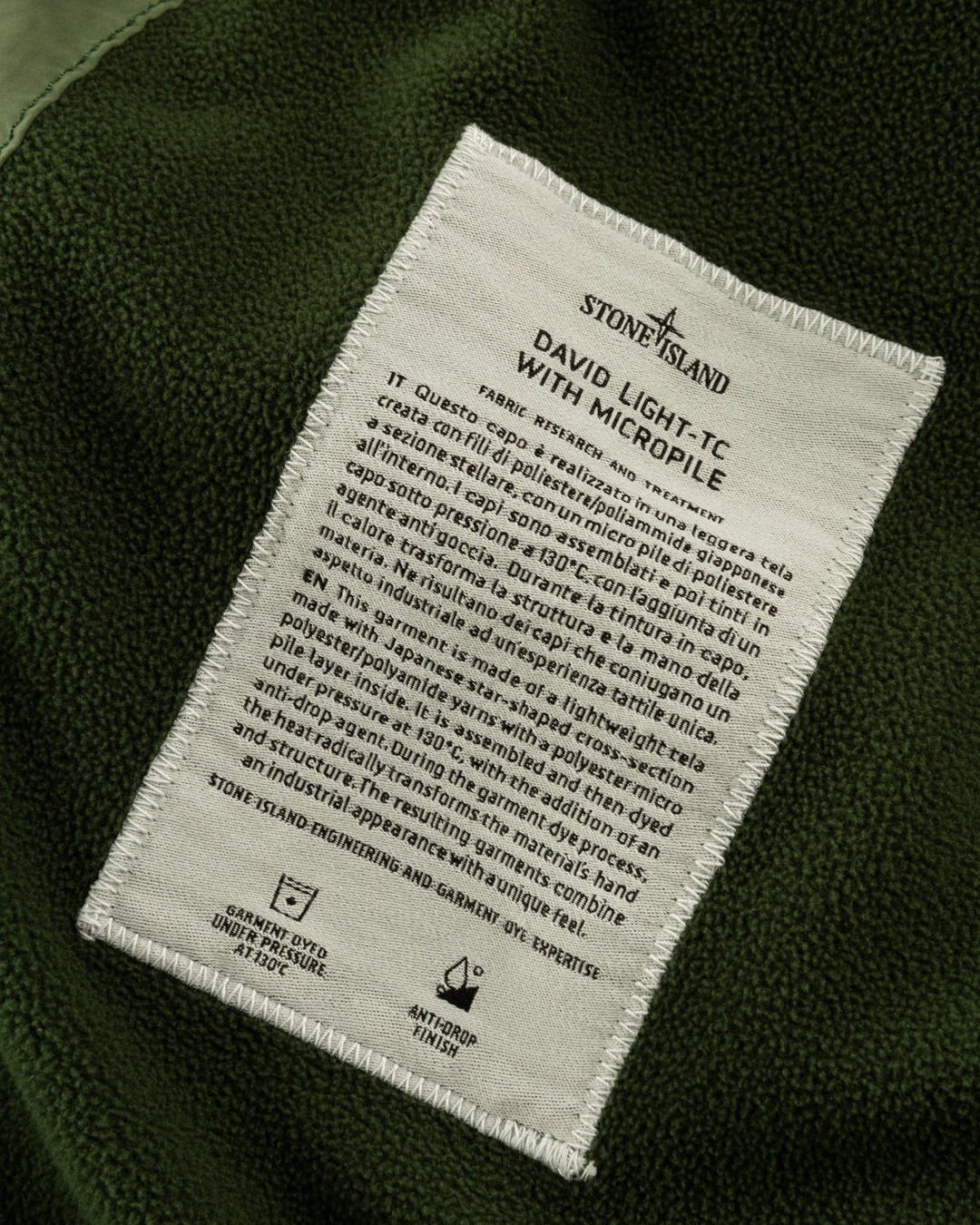 Stone Island – David Light-TC Parka Olive - Outerwear - Green - Image 9