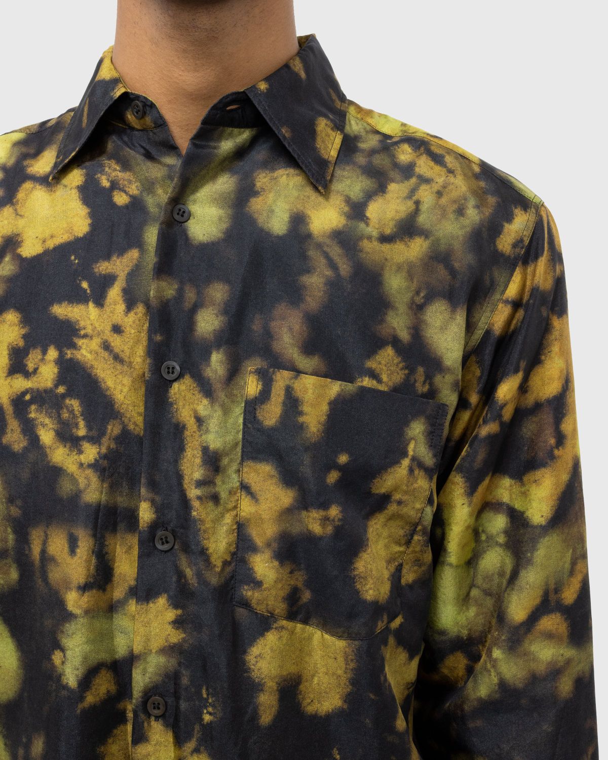 Dries van Noten – Canno Shirt Yellow - Shirts - Yellow - Image 5