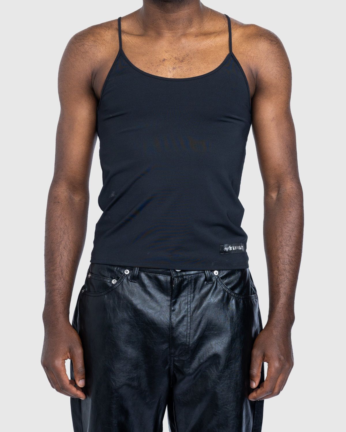 Our Legacy – Slender Tank Black - Tank Tops - Black - Image 2