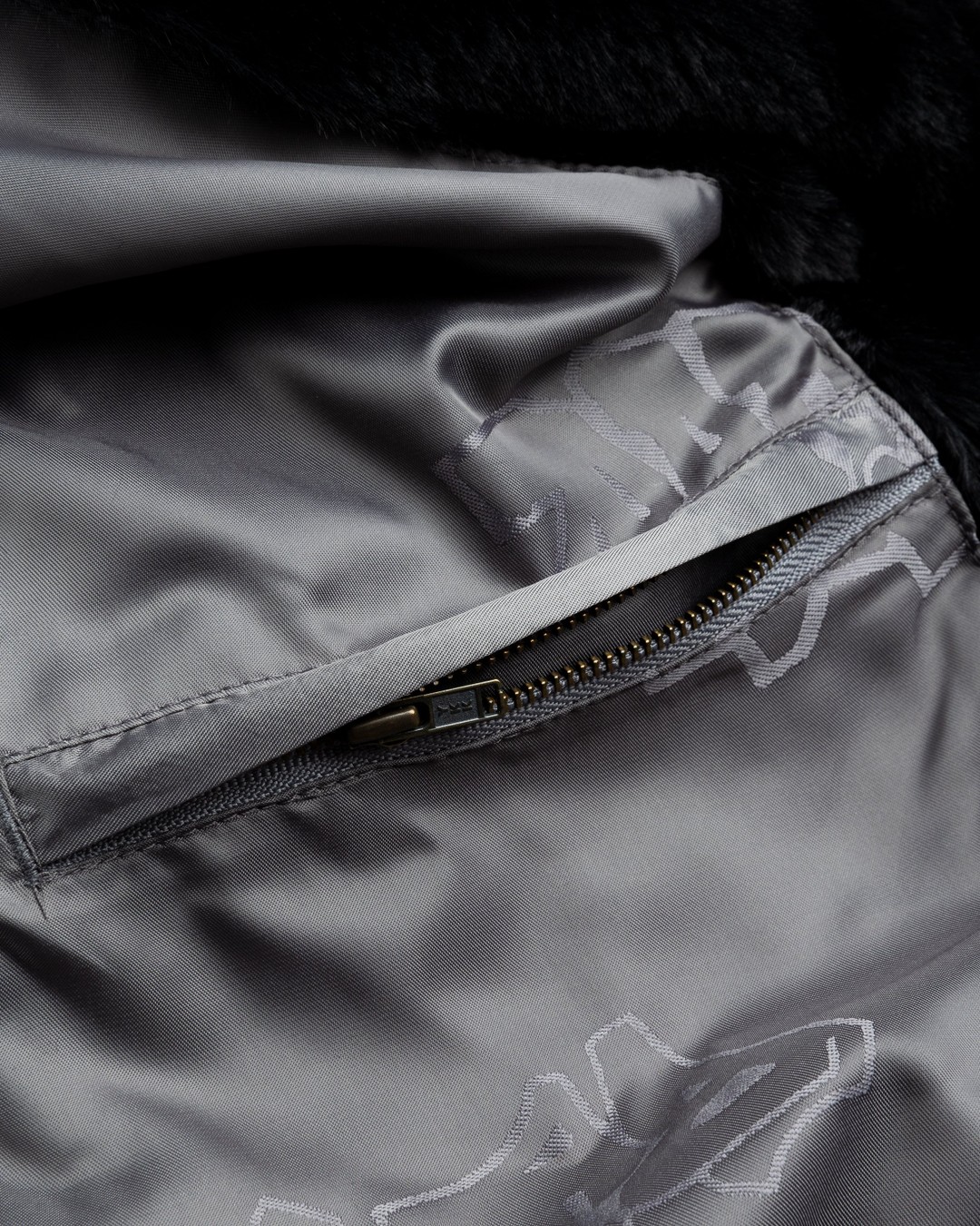 Patta – Faux Fur Coach Jacket Black - Outerwear - Black - Image 5