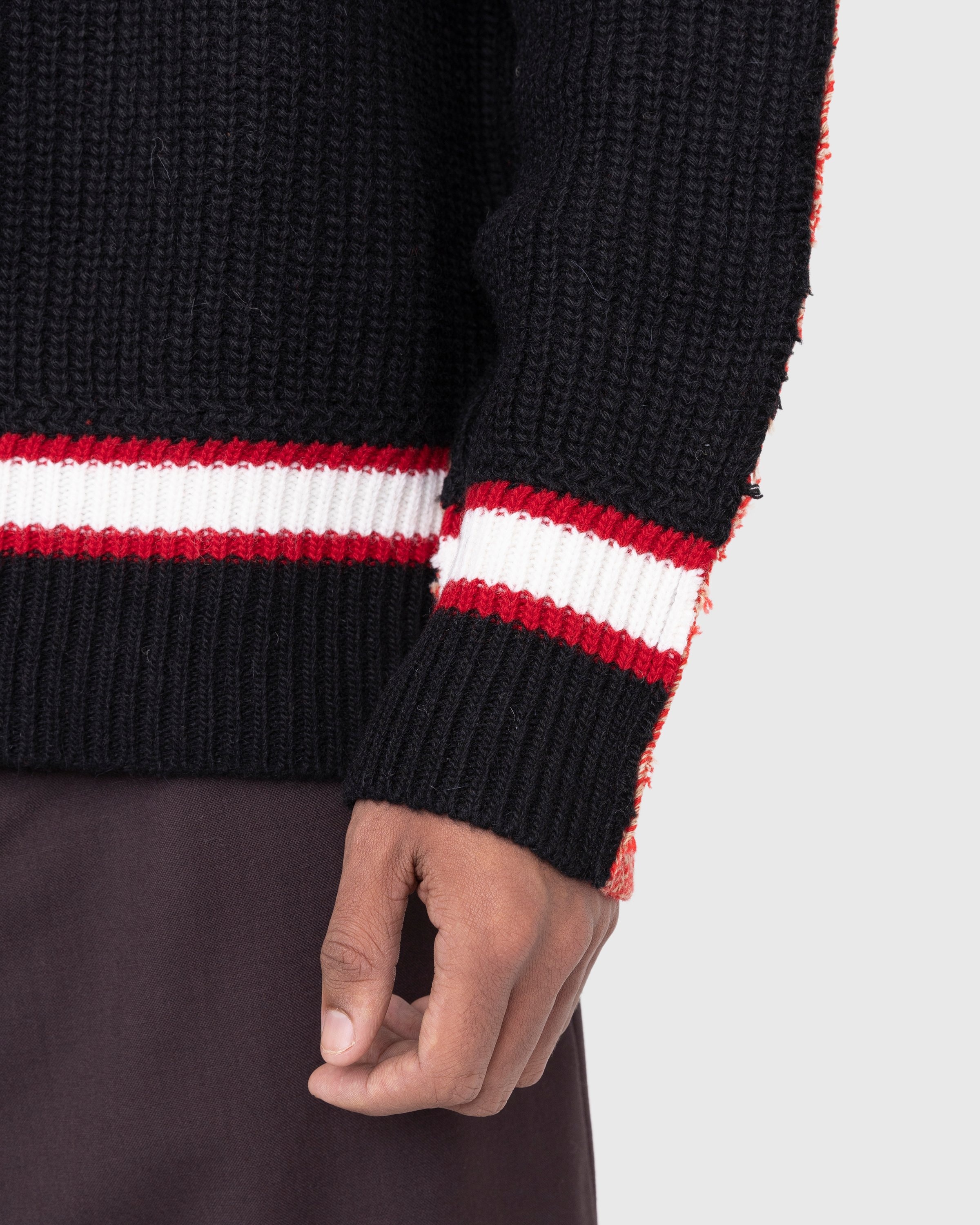 Marni – Roundneck Sweater Black - Crewnecks - Black - Image 8