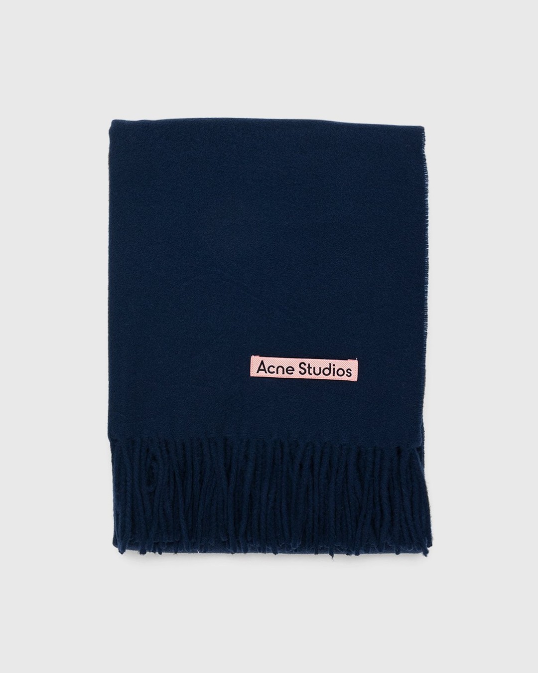 Acne Studios – Canada Narrow Scarf Navy Blue - Scarves - Blue - Image 2