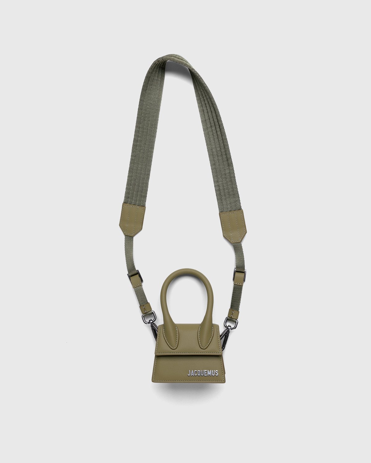 JACQUEMUS – Le Chiquito Homme Light Khaki - Bags - Green - Image 4