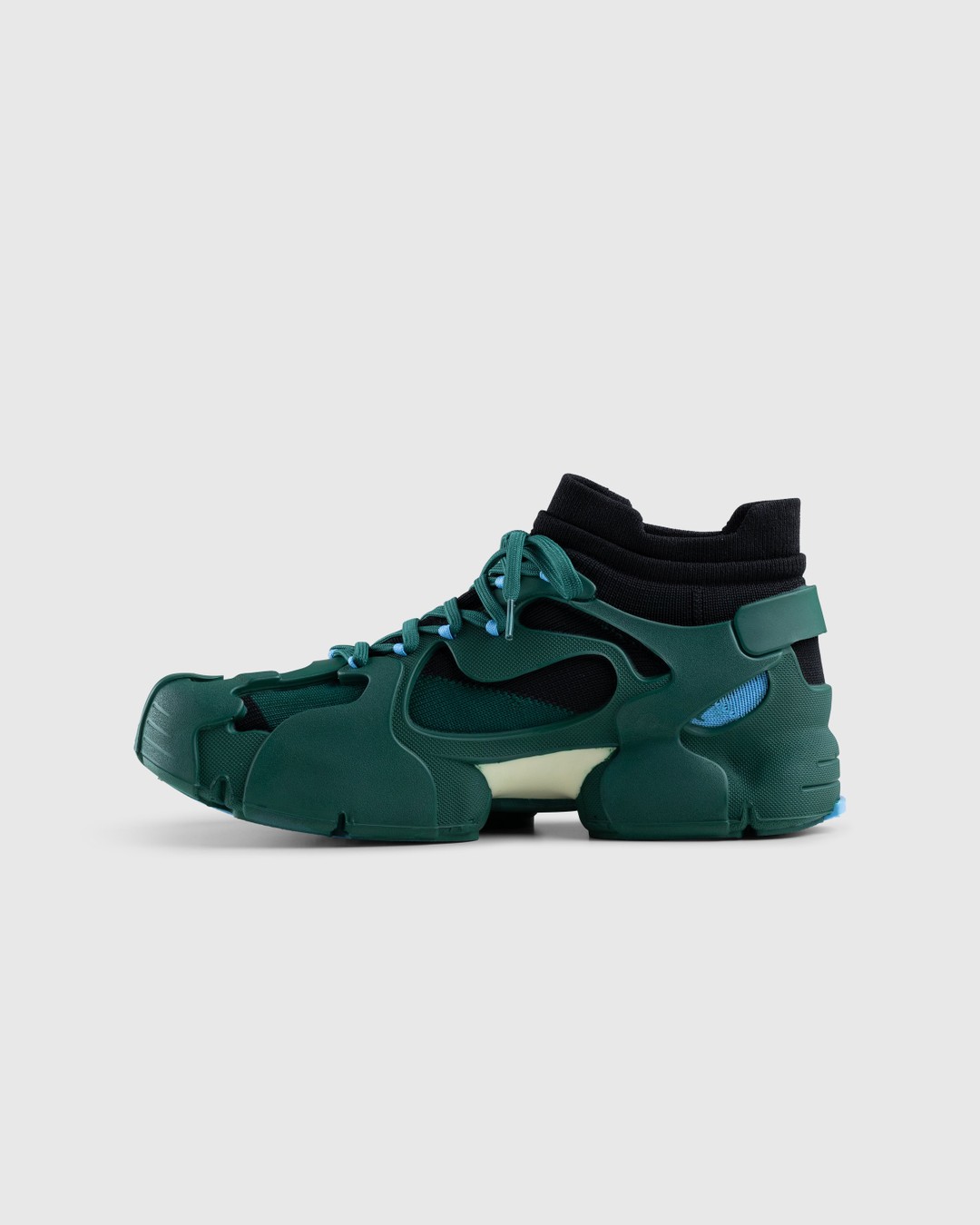 CAMPERLAB – Tossu Green - High Top Sneakers - Green - Image 2