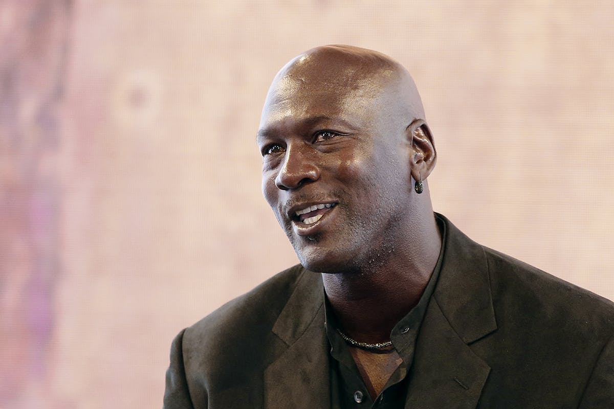 Michael Jordan speaking
