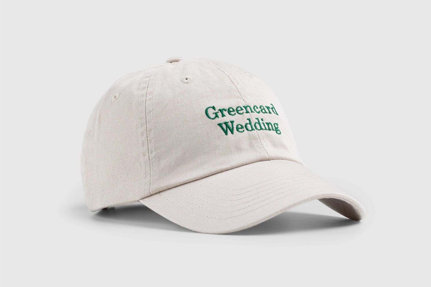 Greencard Wedding Cap