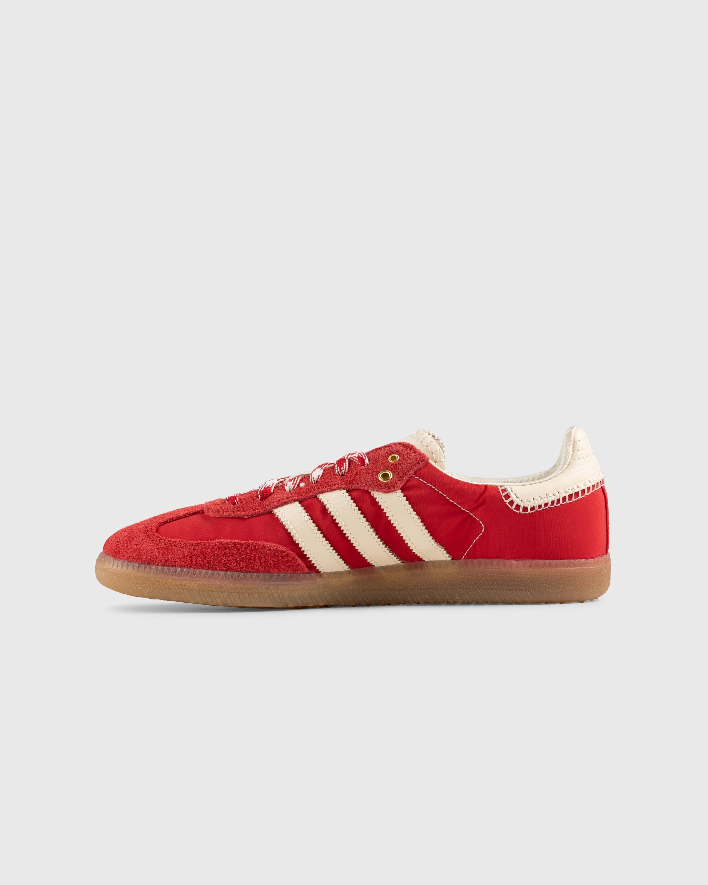 Adidas x Wales Bonner – WB Samba Scarlet/Ecru Tint/Scarlet - Low Top Sneakers - Red - Image 2