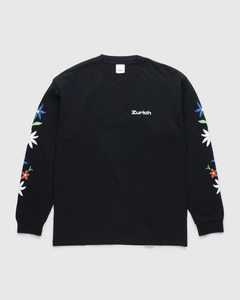 Highsnobiety – GATEZERO Alpine Flowers Longsleeve Black