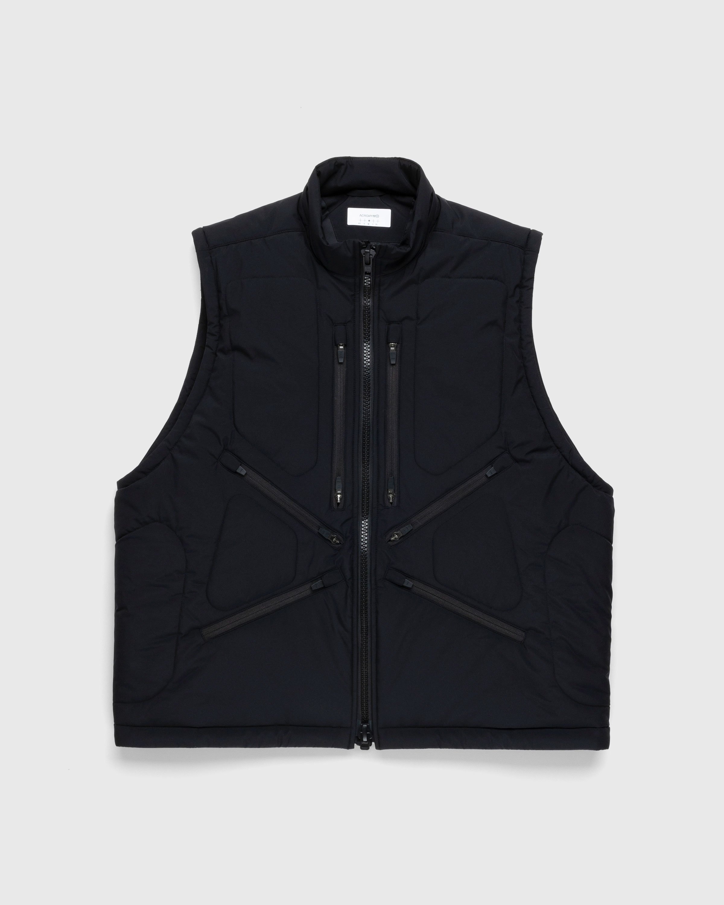 ACRONYM – V91-WS Windstopper PrimaLoft Modular Liner Vest Black - Outerwear - Black - Image 1