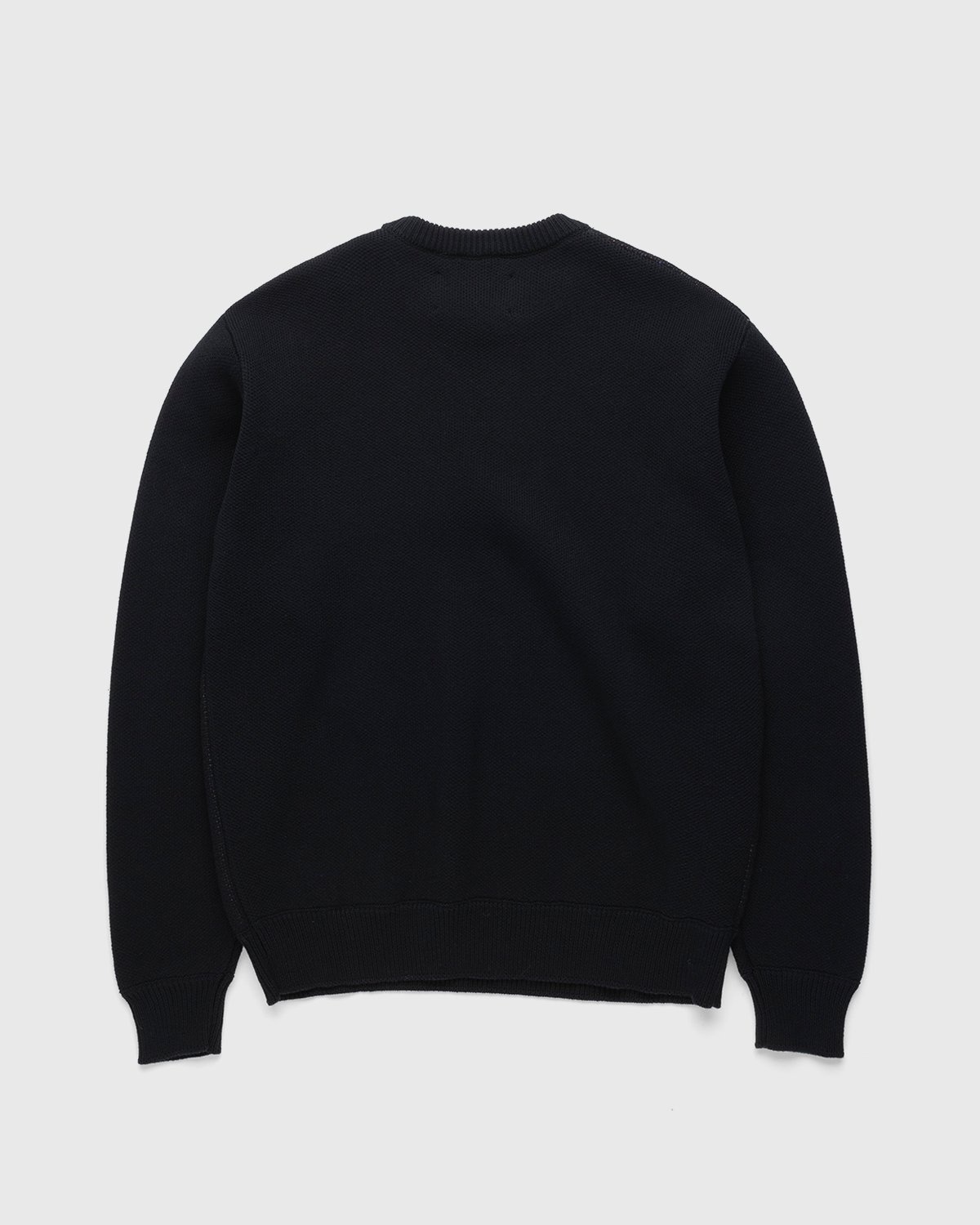 Jacob & Co. x Highsnobiety – Logo Knit Sweater Black - Sweats - Black - Image 2