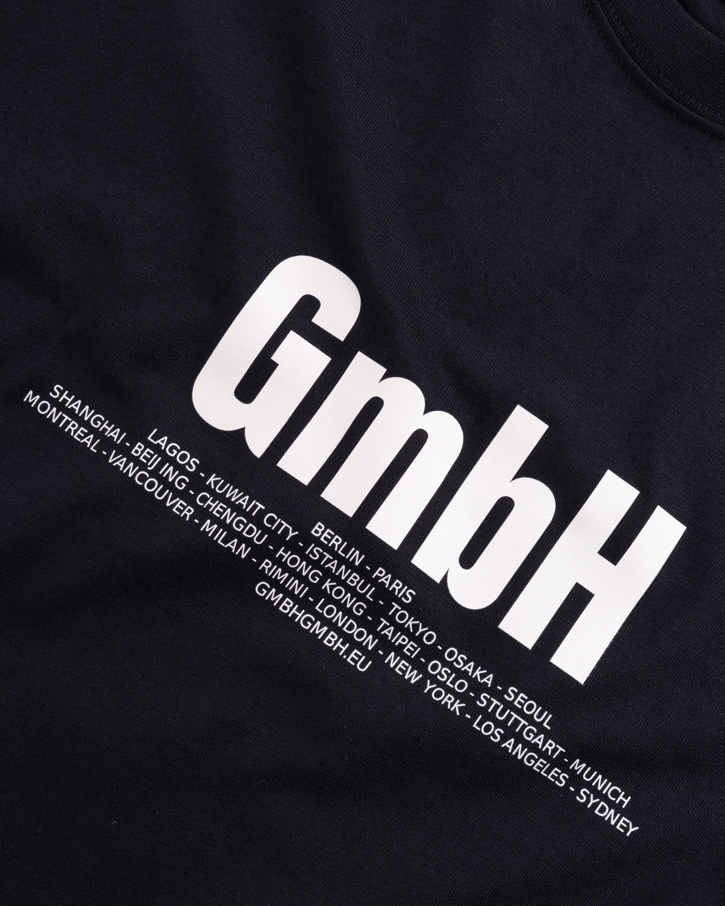 GmbH – Birk T-Shirt With Logo Print Black - Tops - Black - Image 5
