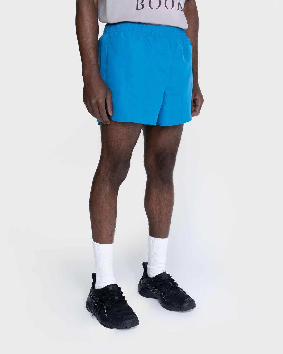 Acne Studios – Water Reactive Logo Swim Shorts Blue - Swimwear - Blue - Image 4