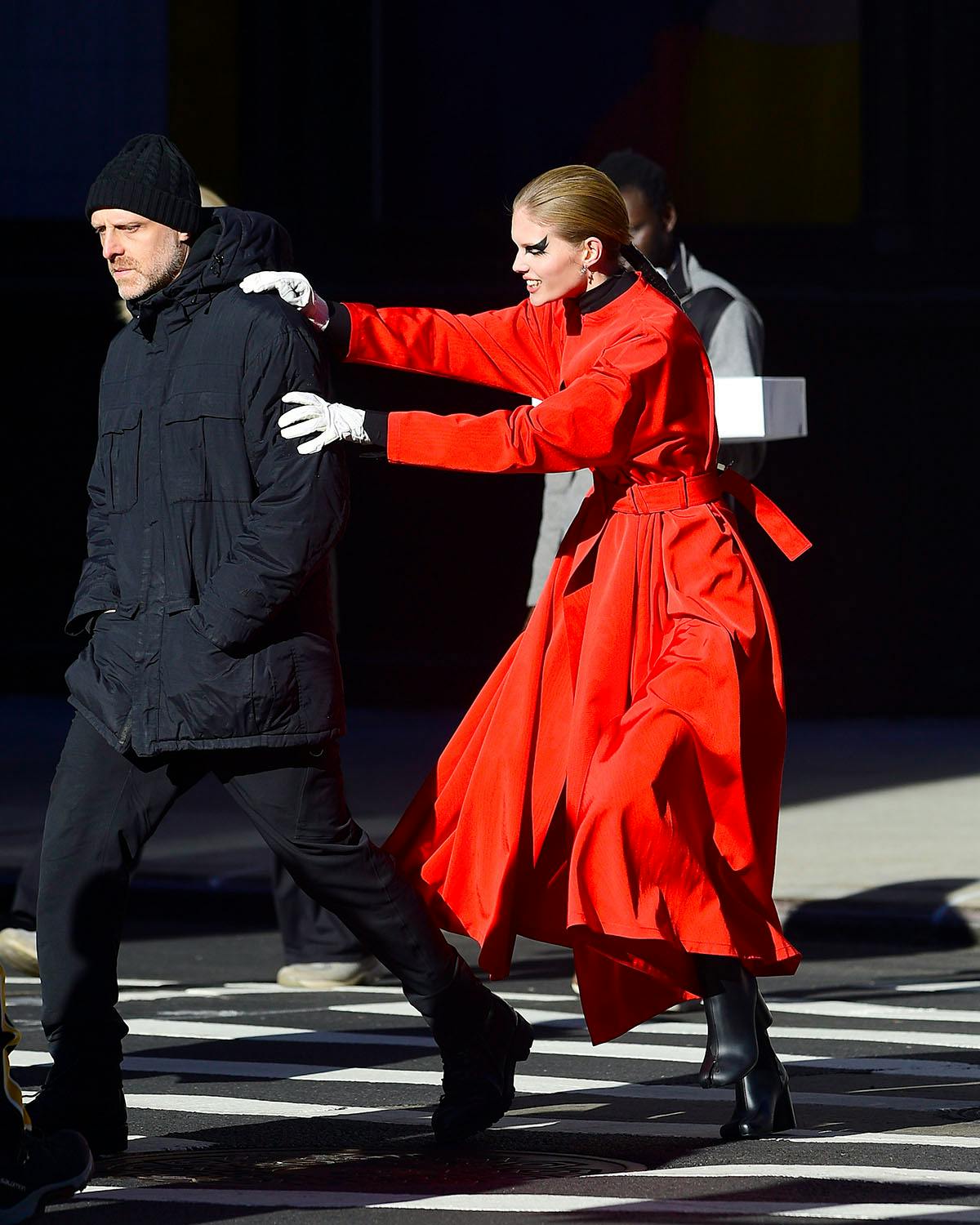 Celebrity Sightings In New York City - December 13, 2022