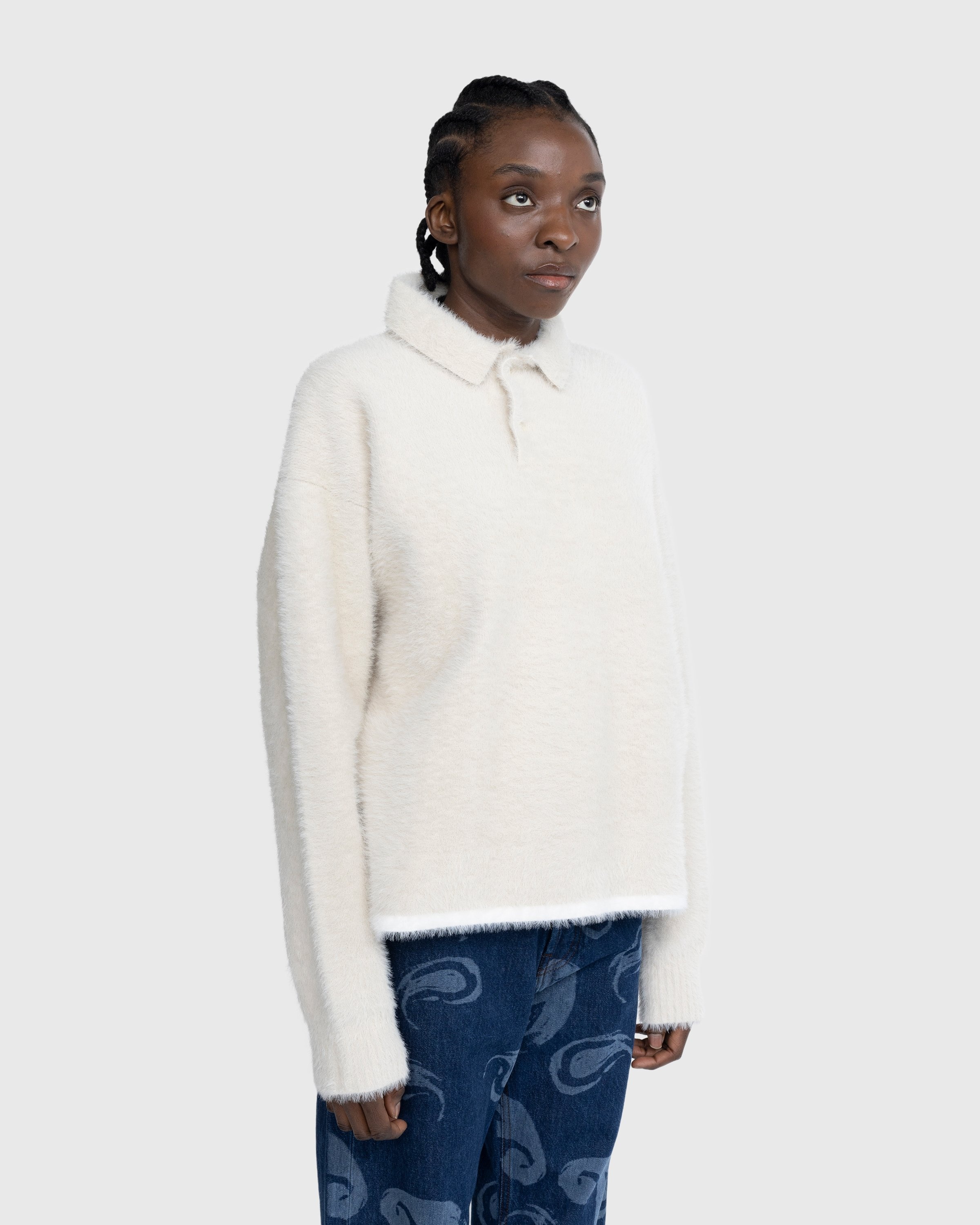 Beige on sale polo neck