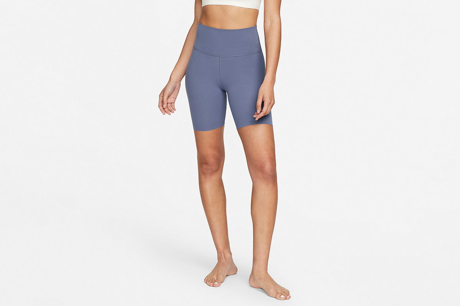 Yoga Luxe High-Waisted Shorts