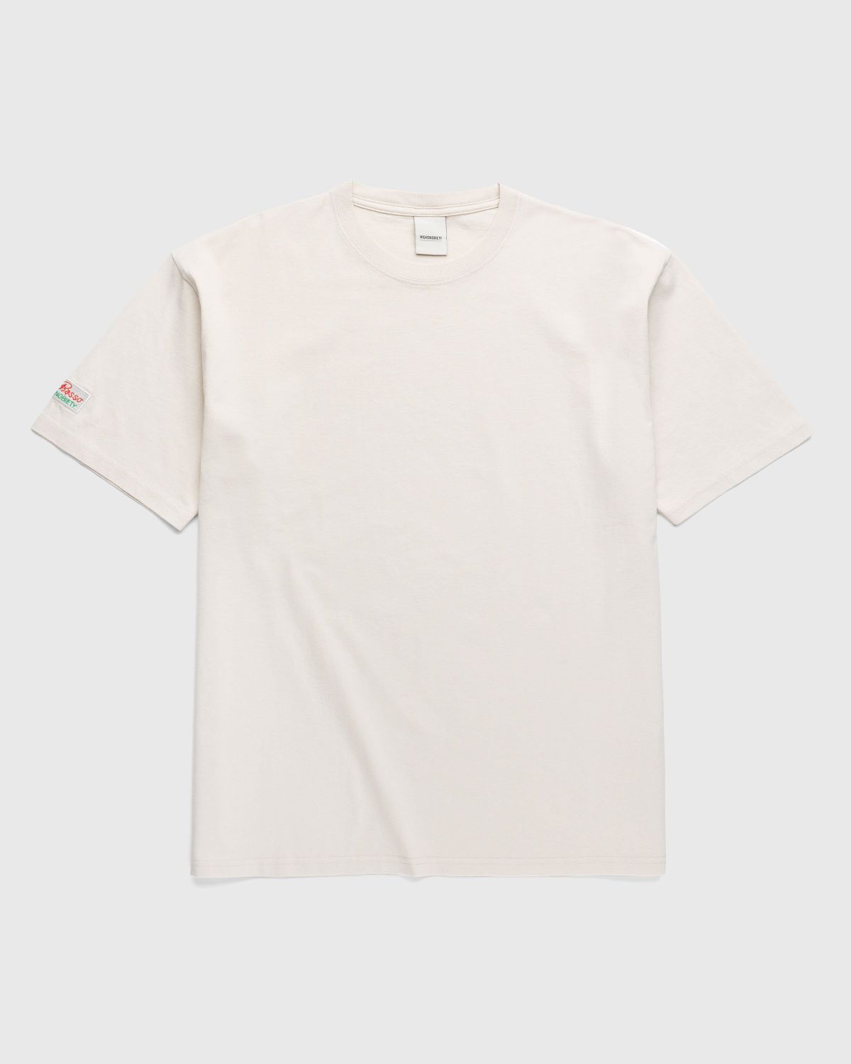 Bar Basso x Highsnobiety – Illustrated Graphic T-Shirt Eggshell - Tops - Beige - Image 3