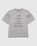 Acne Studios – Heat Reactive Print T-Shirt Grey - T-shirts - Grey - Image 2