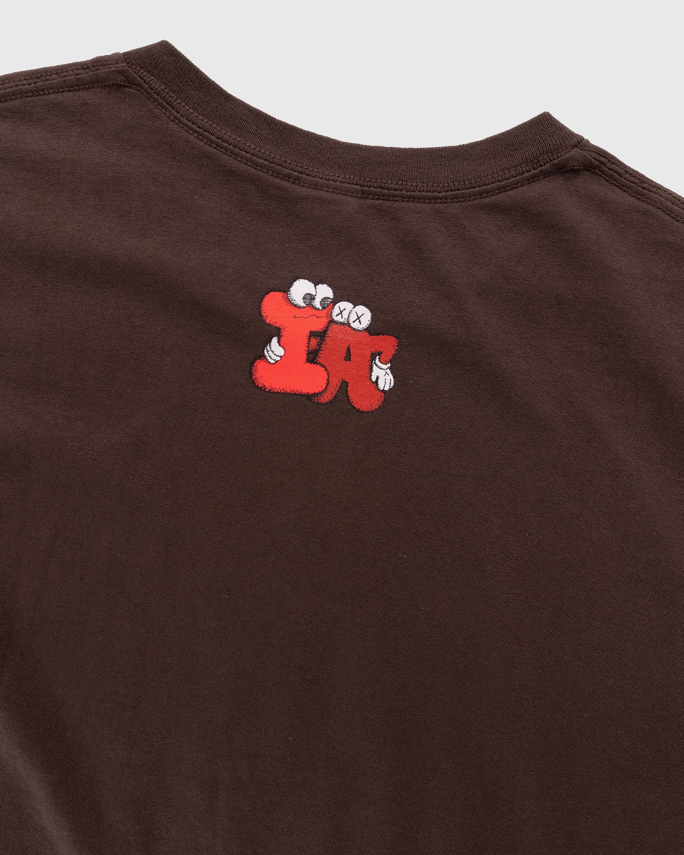 Infinite Archives x KAWS x Rebuild Foundation – Rebuild T-Shirt Brown - T-shirts - Brown - Image 4