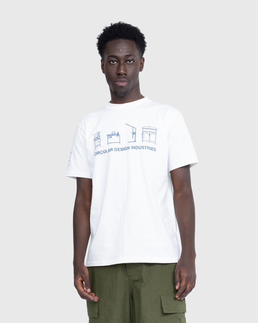 Space Available Studio – Circular Industries T-Shirt White - T-shirts - White - Image 3