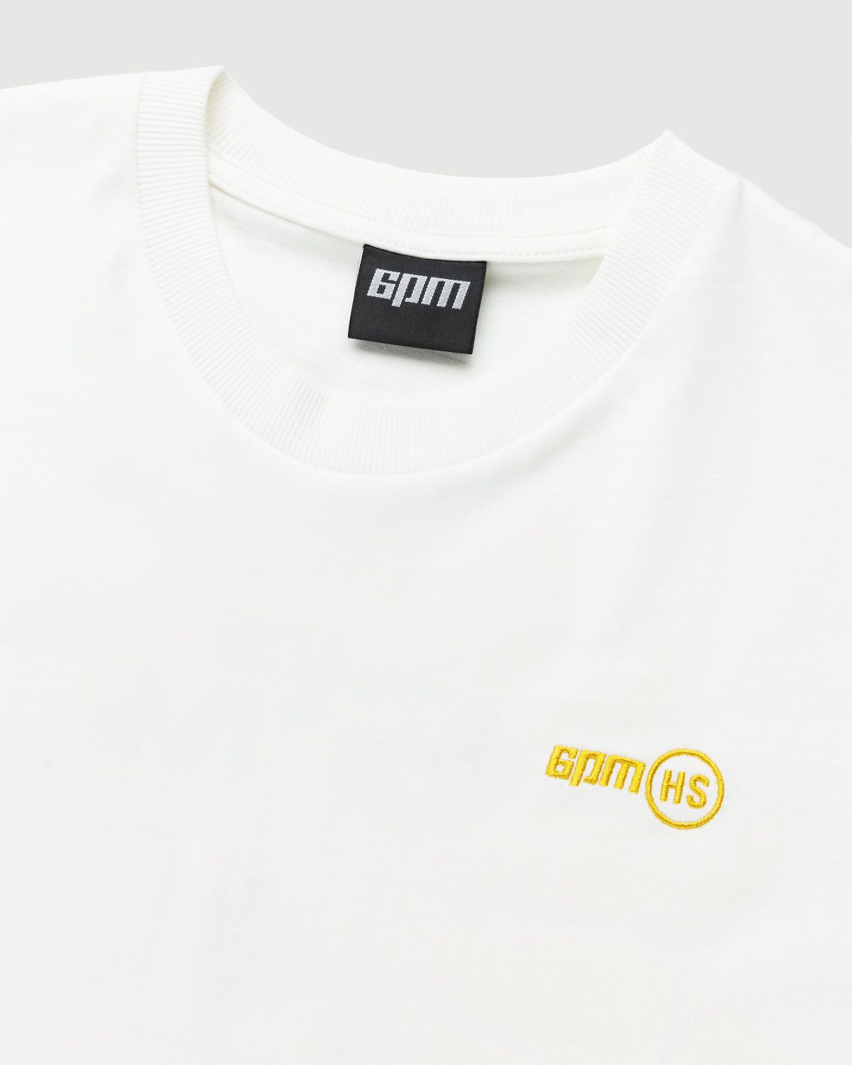 6PM x Highsnobiety – BERLIN, BERLIN 3 Logo T-Shirt White - T-Shirts - Beige - Image 4