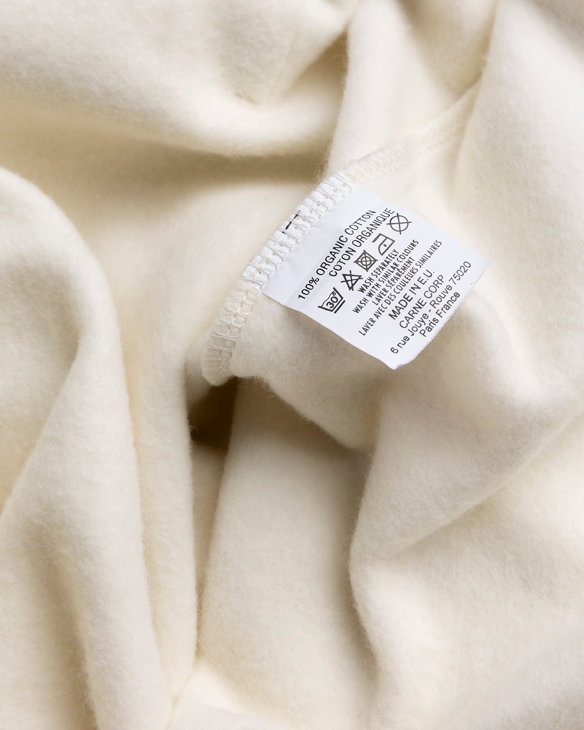Carne Bollente – 7 Sex Benefits Hoodie Cream - Sweats - Beige - Image 7